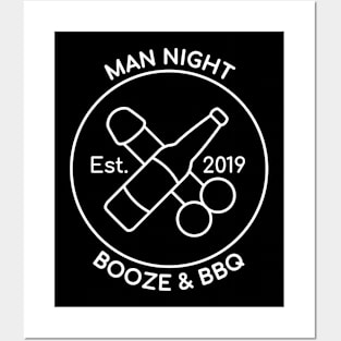 Man Night Posters and Art